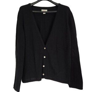 TOMMY BAHAMA Black Long Sleeve Cardigan XL